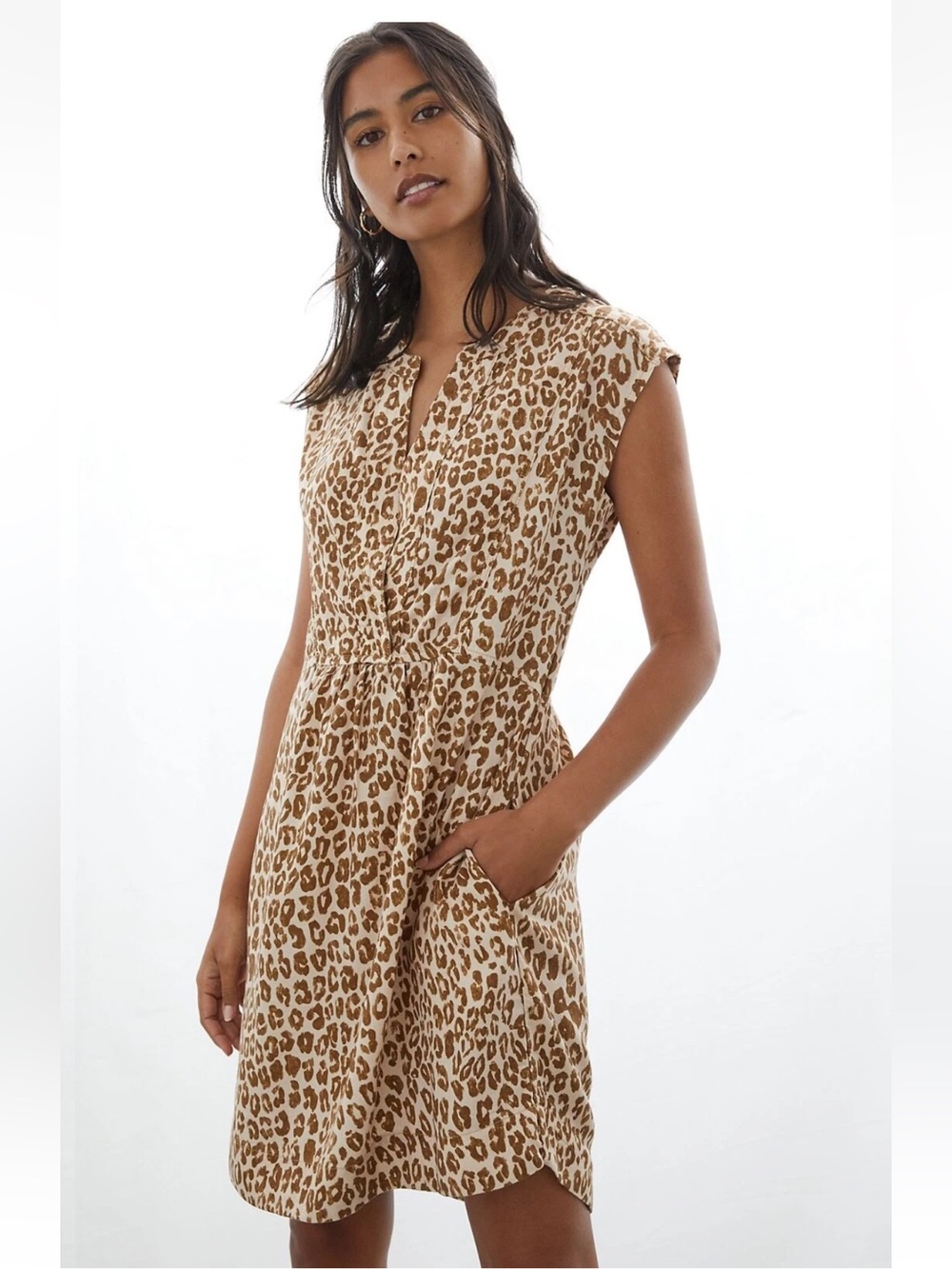 Pilcro leopard dress